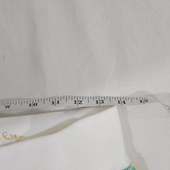 Lilly Pulitzer S Beach Palazzo Pants Tropical Floral Print Multi-Color Cotton - Picture 6 of 6